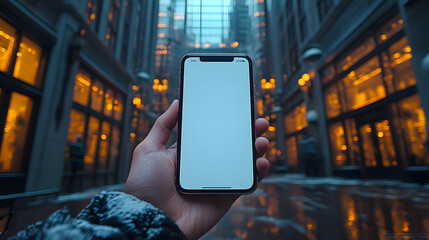 et Against a Soft Background, Perfect for Mockups and Digital Presentations. This Image Captures the Modern Lifestyle and Technology Integration in Daily Life.