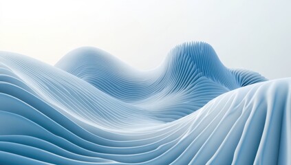 A dynamic 3D background with flowing abstract shapes soft lighting creating depth, a sense of motion and energy, 3D rendering.