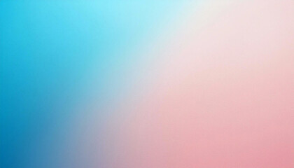 Obraz premium Serene pastel blue to pink gradient background. Perfect for minimalist designs, branding, or calming visuals. A soothing color blend.