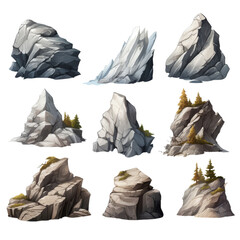 Majestic Mountain Landscapes: Rugged Peaks and Scenic Vistas