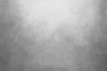 Naklejka premium Soft gray mist enveloping a serene landscape at dawn with gentle light filtering through clouds