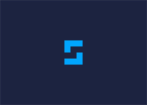 letter s square logo icon design vector design template inspiration