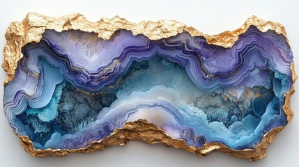 Fototapeta premium Abstract glowing golden lines forming wing shapes on a dark blue background, representing a futuristic technology concept with sleek and innovative design.