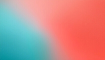 Serene Teal and Coral Gradient: A calming blend of turquoise and peachy hues creates a tranquil and minimalist visual experience.