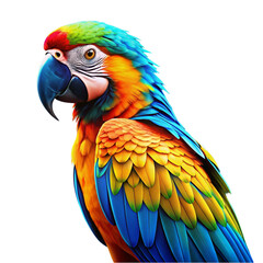 Fototapeta premium A colorful parrot