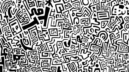 Abstract line art