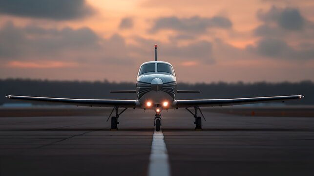 Skilled Technician Meticulously Preparing a Small Aircraft for an Upcoming Test Flight Thoroughly Inspecting and Verifying the Fuel Systems and Engine Components to Ensure Safe and Reliable