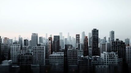 Timeless Cityscape: A Journey Through Evolving Architecture with Historic Buildings Amidst Modern Development