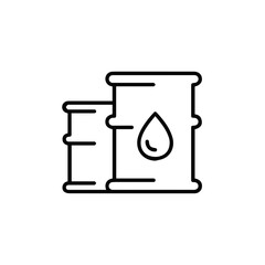 Oil icon symbol vector image Illustration
