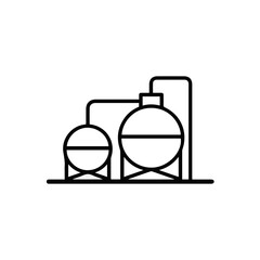 Oil icon symbol vector image Illustration
