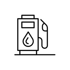 Oil icon symbol vector image Illustration
