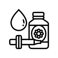 Oil icon symbol vector image Illustration
