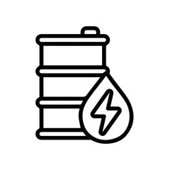 Oil icon symbol vector image Illustration
