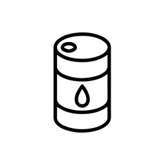 Oil icon symbol vector image Illustration
