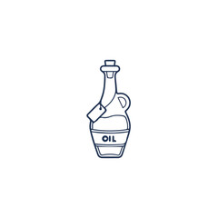 Oil icon symbol vector image Illustration
