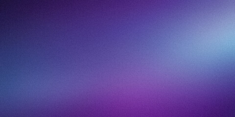 Fototapeta premium A Soft Gradient of Purple and Blue With a Glowing Grainy Texture for Web Banner Background