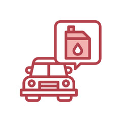 Oil icon symbol vector image Illustration
