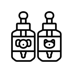 Oil icon symbol vector image Illustration
