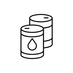 Oil icon symbol vector image Illustration
