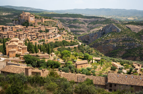 Alquézar in the province of Huesca, in the autonomous community of Aragon, Spain