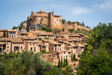 Fototapeta premium Alquézar in the province of Huesca, in the autonomous community of Aragon, Spain