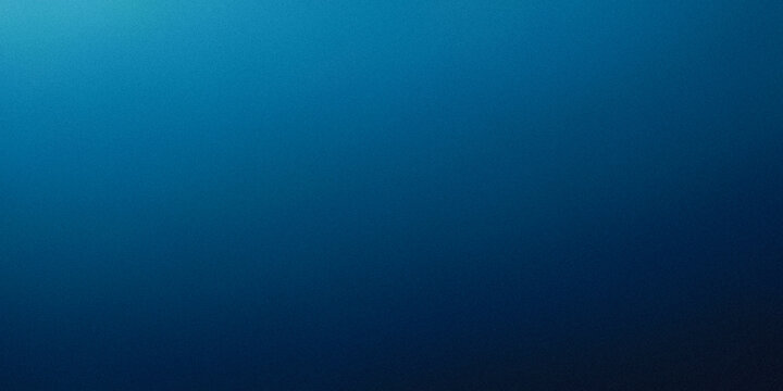 A Smooth Dark-to-Light Blue Gradient Banner With Glowing Grainy Texture for Abstract Header Cover Backdrop Design