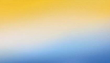 Obraz premium Serene Sky Gradient: Yellow to Blue hues create a calming, tranquil atmosphere. Perfect for backgrounds or design projects.