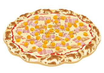 ピザ・バンビーノのイラスト