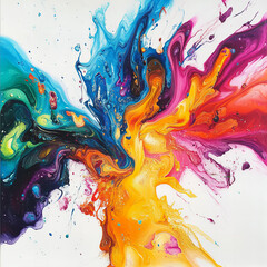 abstract watercolor background