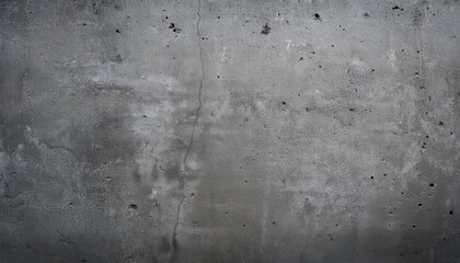 Rough, Weathered Concrete Wall with Cracks, Pitting, and Textured Surface for Industrial or Urban Design Elements, Architectural Projects, Background Use in Gritty, Minimalist, and Distressed Visual