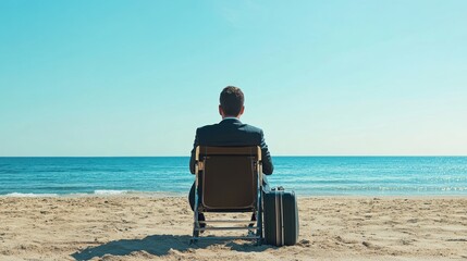 Fototapeta premium Beach Relaxation.