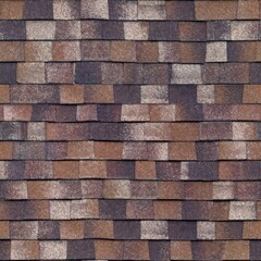 Asphalt camelot roof  seamless texture and background