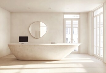 Fototapeta premium Modern Bathroom Design.