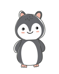 A cute penguin