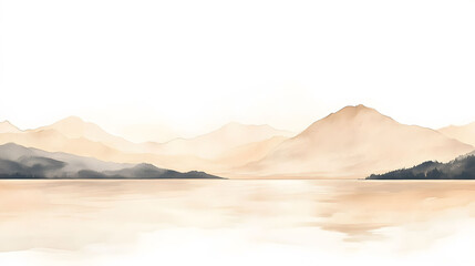 Serene landscape view