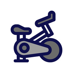 Exercise Bike Icon