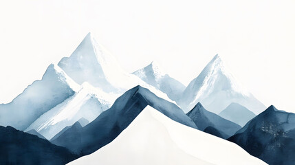 Fototapeta premium Majestic mountain peaks