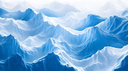 Fototapeta premium Waves of serenity