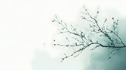 Fototapeta premium Delicate branches