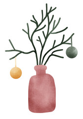 Christmas decoration vintage theme