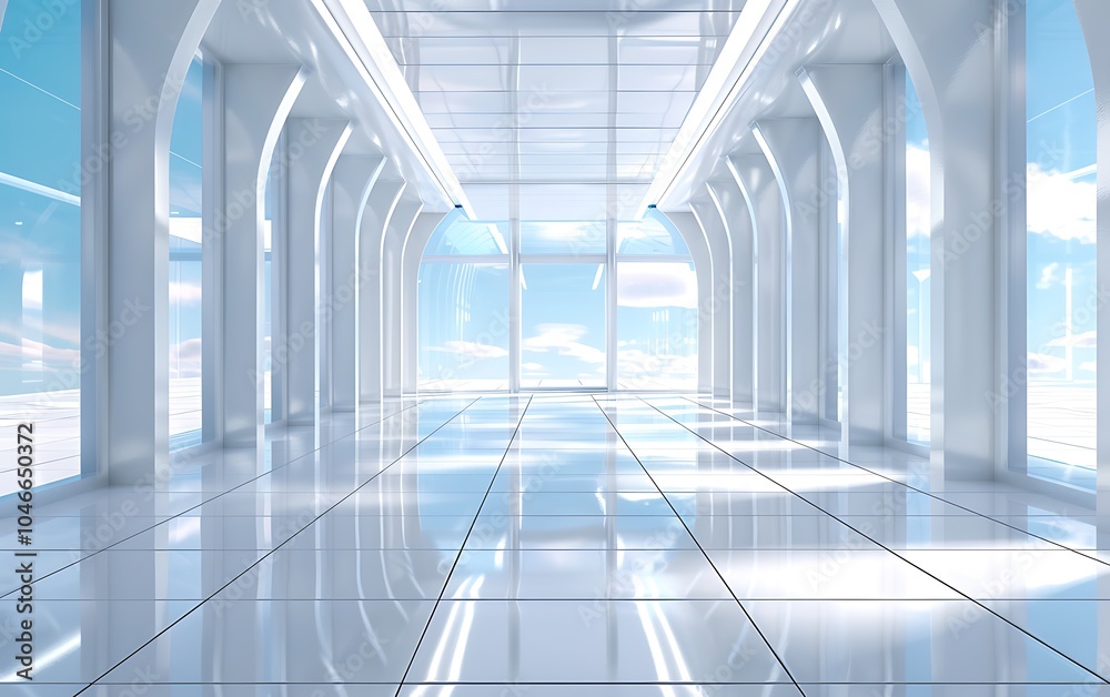 Aufkleber advanced clean tech facility converting air into energy with atmospheric carbon capture