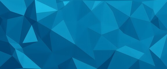 Fototapeta premium Steel Blue Polygon Background