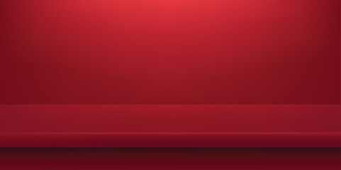 Table top or countertop, shelf studio abstract background. Design concepts empty room with space for displaying products, backdrop, selling products, stage showcase, promotion display. Vector
