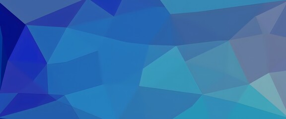 Obraz premium Blue Teal Polygon Background