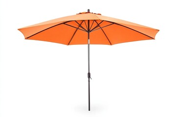 Obraz premium Image of large garden umbrella, isolated on white background
