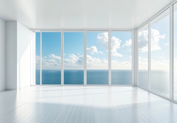 Fototapeta premium Ocean View Room.