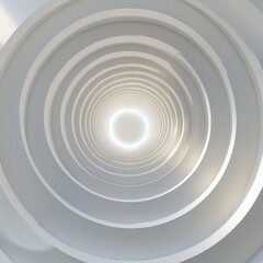 Obraz premium Circular Tunnel.