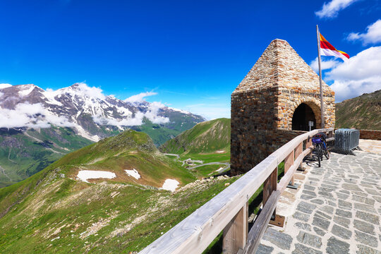 The Fuscher Toerl at the Grossglockner high alpine road, Austria - nobody