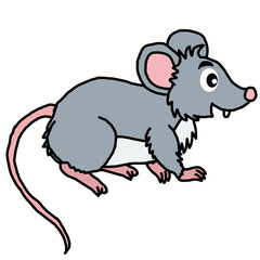 mouse with cheese