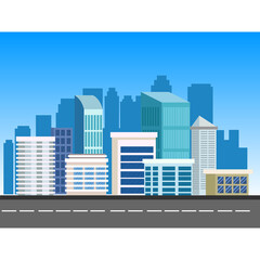 illustration of a city